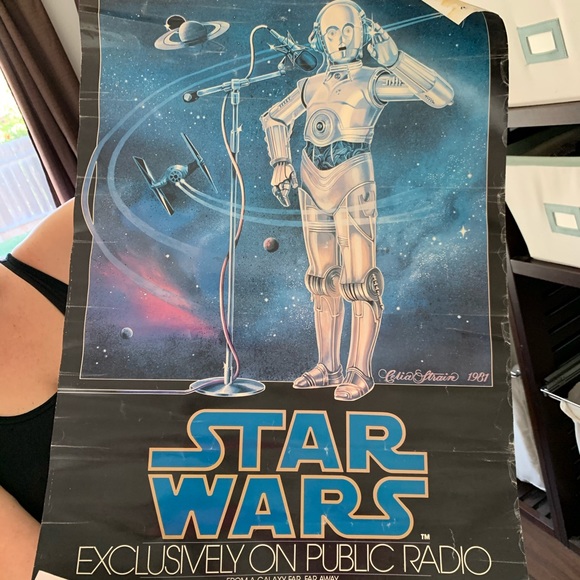Star Wars Original NPR Radio Poster - Picture 1 of 1